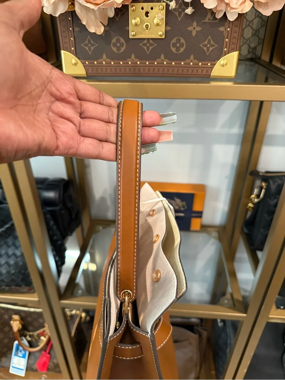 Tory Burch structured tory